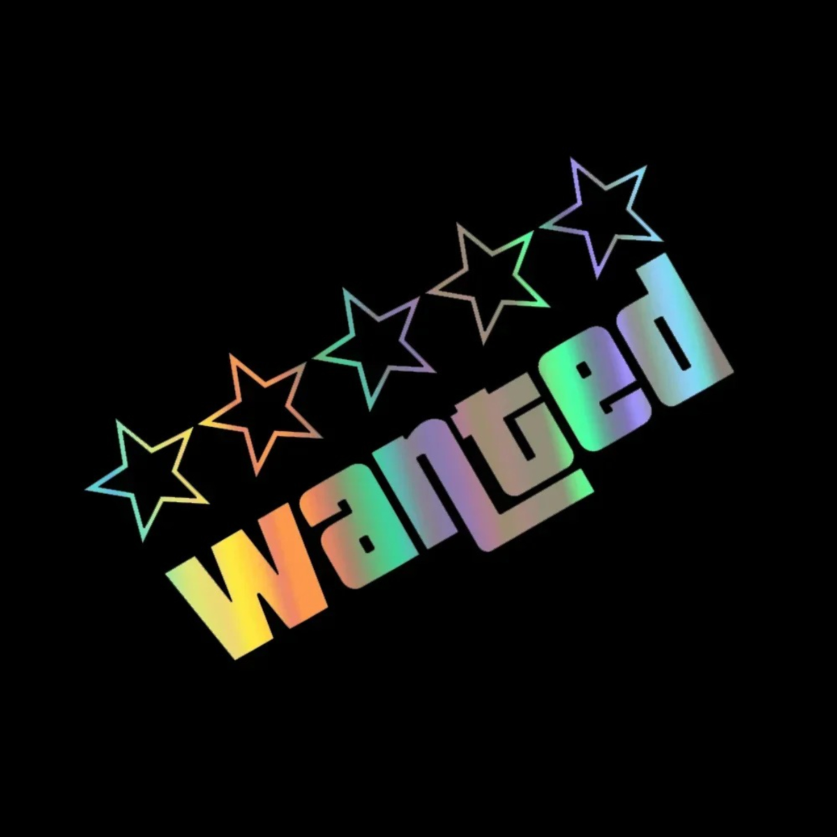Laptop Accessories Price - 1PC Wanted Car Funny Stickers Auto