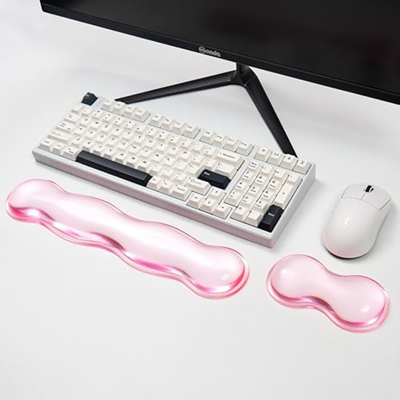 Wrist Rest Gel - Silicone Keyboard Mouse Wrist Rest Cool