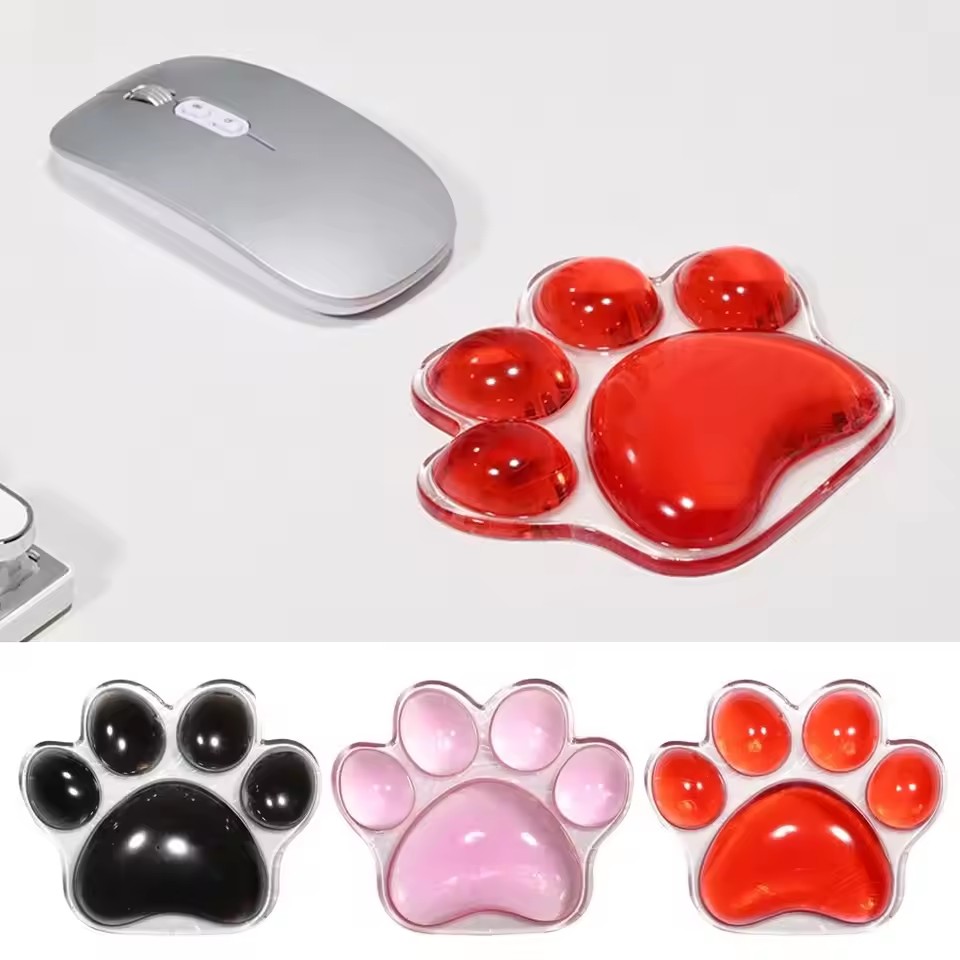 Wrist Rest Gel - Ergonomic Silicone Mouse Wrist Rest Support