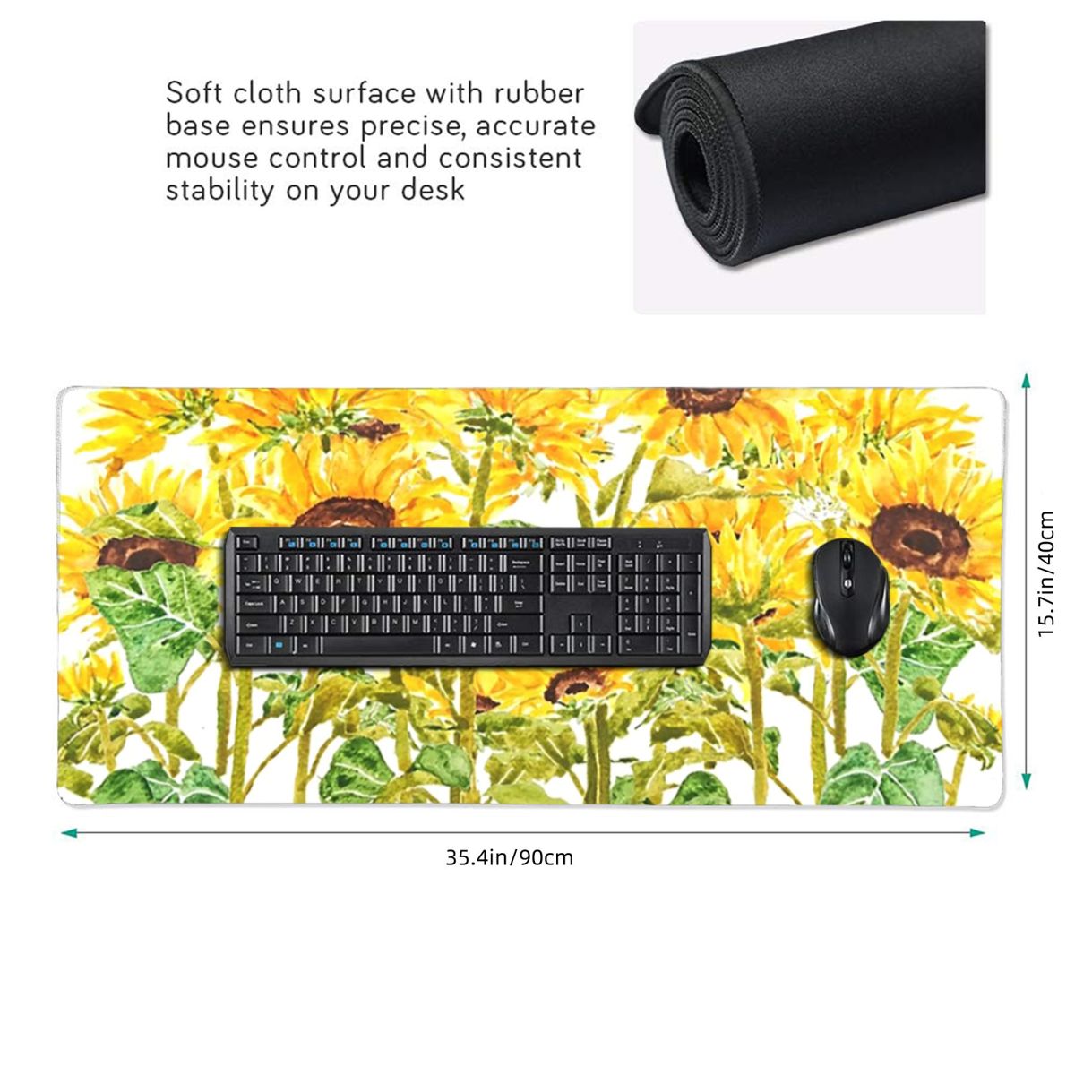 Sunflower Vibrant Yellow Flora - Yellow Laptop Accessories のレビューと価格