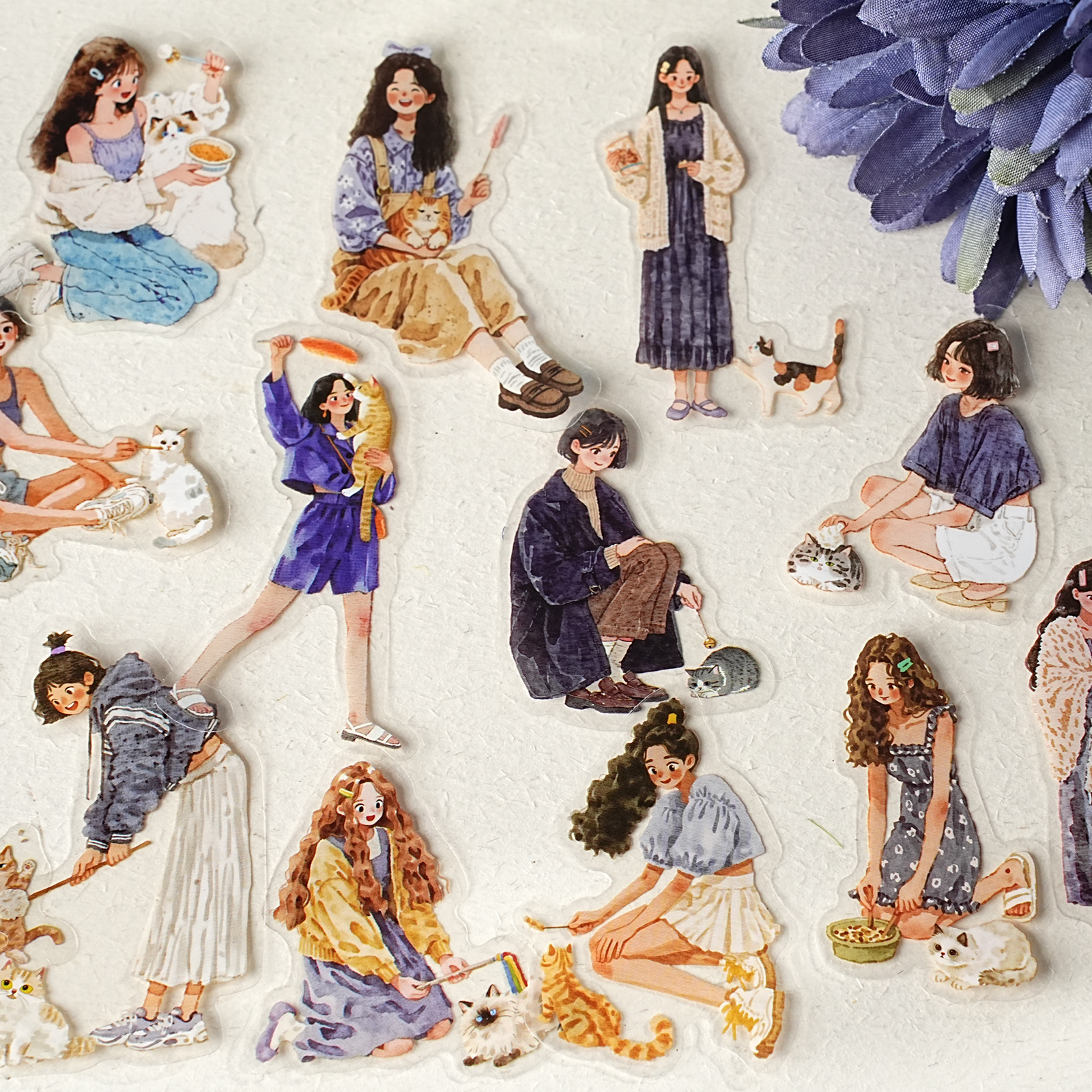 Etori Life 15Pcs Purple-Toned  - Laptop Accessories Girly のレビューと価格