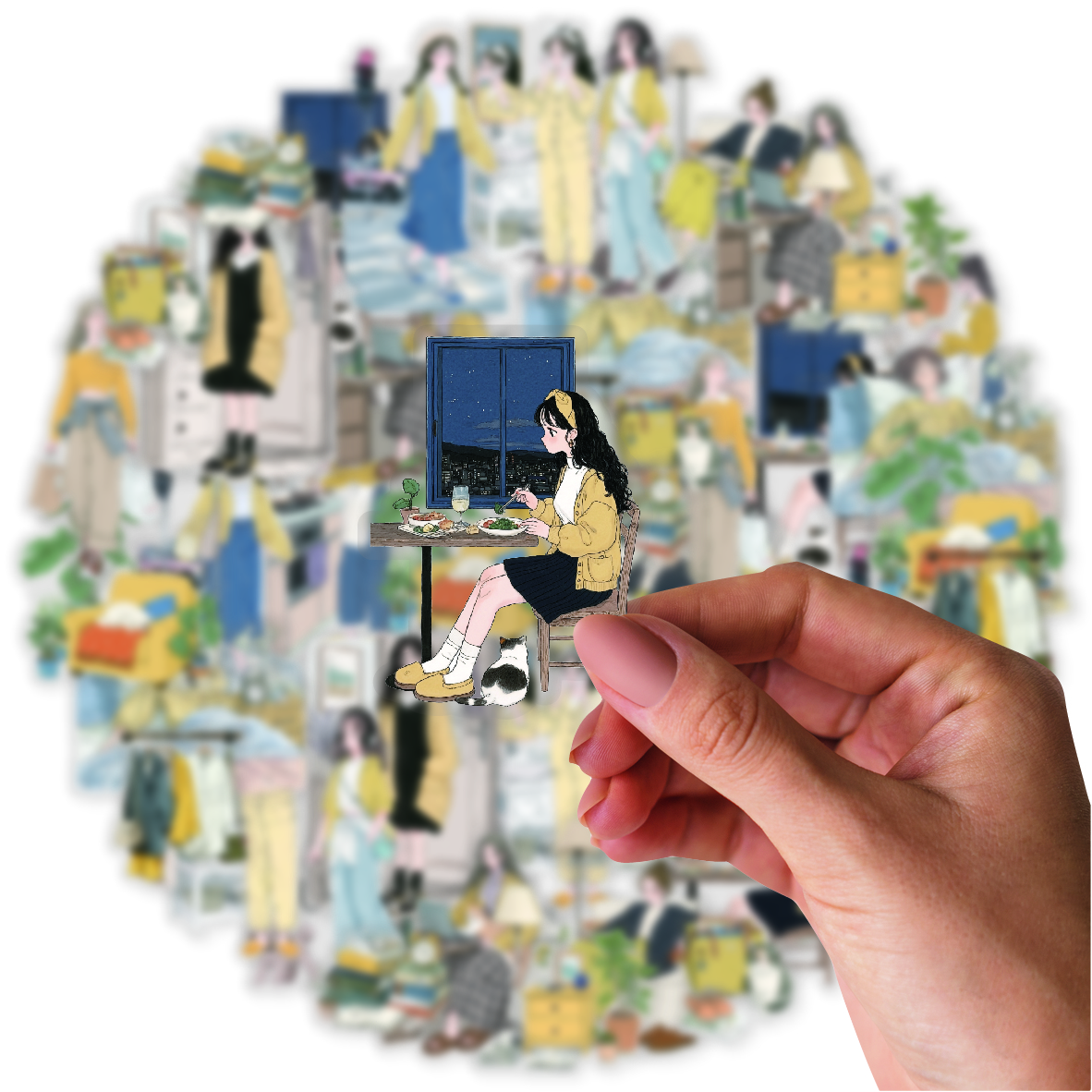 Etori Life Home Moment 15Pcs W - Yellow Laptop Accessories のレビューと価格