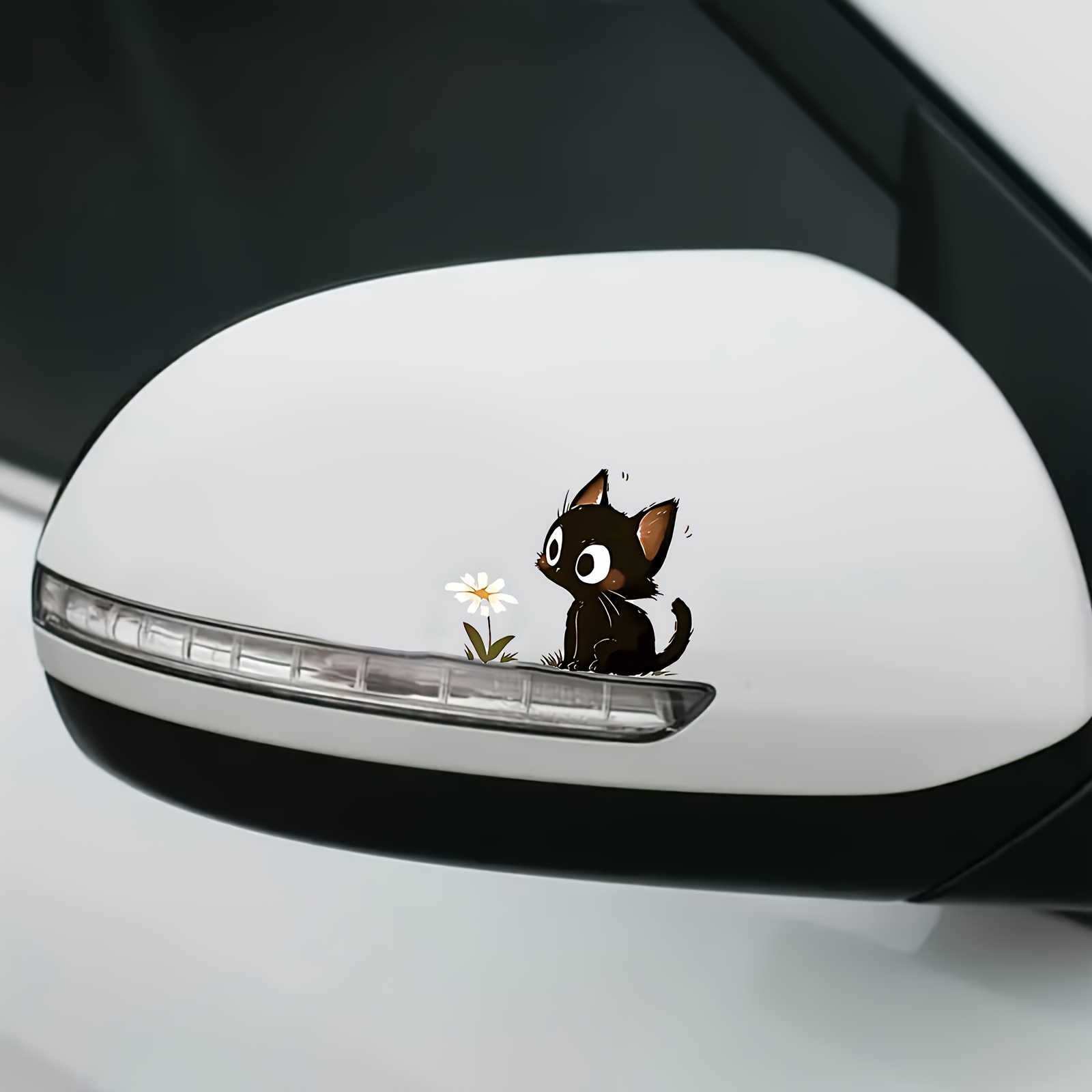 1PC Cute Black Cat Flower Stic - Laptop Accessories Price のレビューと価格