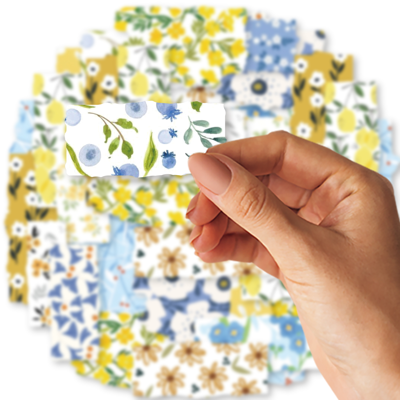 Etori Life Floral Theme Washi  - Yellow Laptop Accessories のレビューと価格