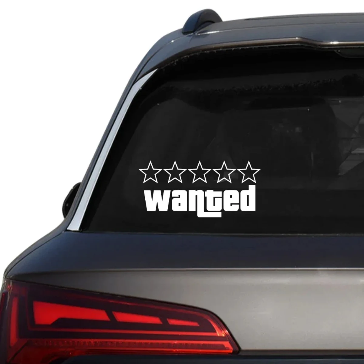 1PC Wanted Car Funny Stickers  - Laptop Accessories Price のレビューと価格