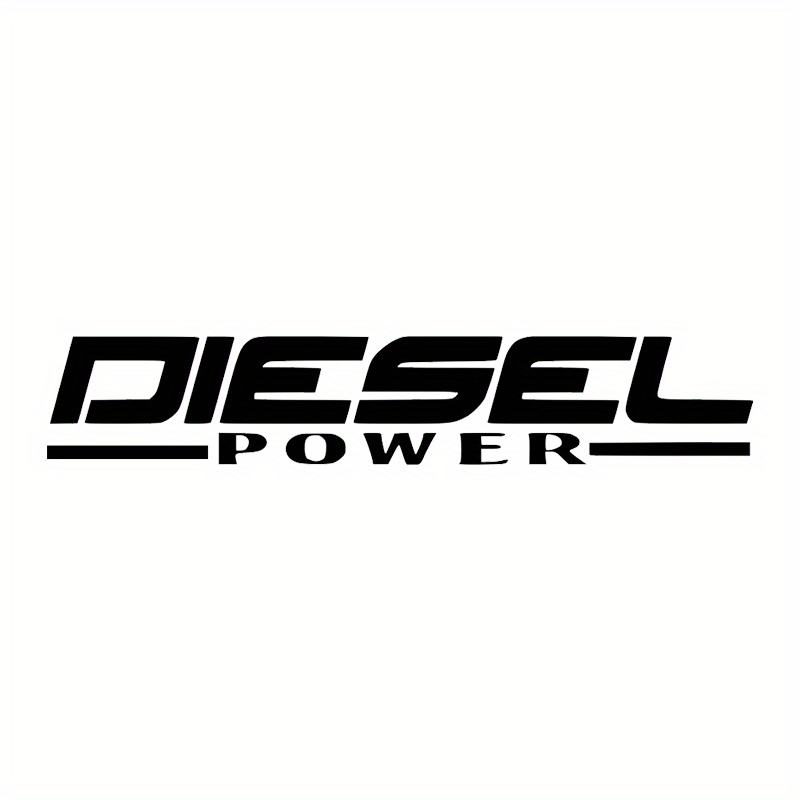2D Flat Diesel Power Decal Bla - Yellow Laptop Accessories のレビューと価格