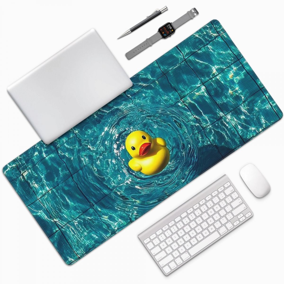 Yellow Duck In The Pool Large  - Yellow Laptop Accessories のレビューと価格