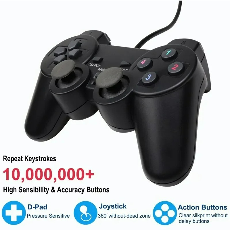 Wired USB PC Gaming Joystick G - Laptop Accessories Price のレビューと価格