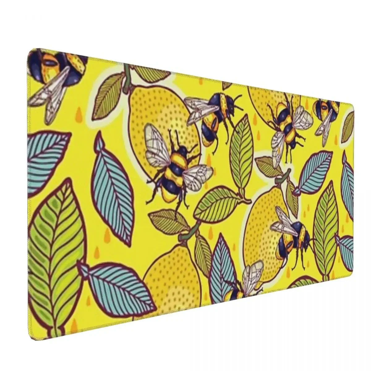 Yellow Lemon And Bee Garden La - Yellow Laptop Accessories のレビューと価格