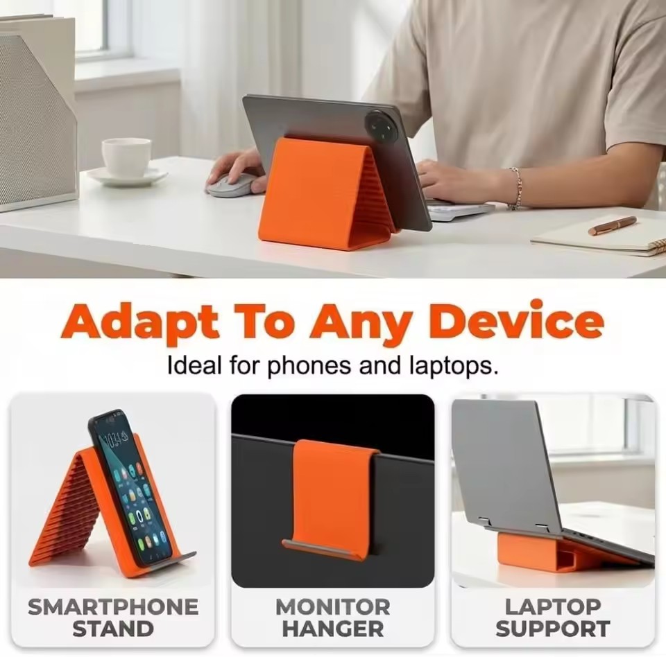 Lazy Portable Phone Stand Sili - Laptop Accessories Price のレビューと価格