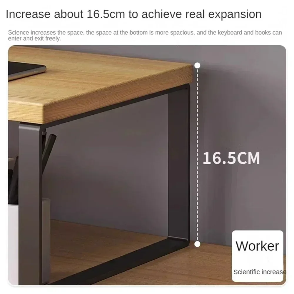 Monitor Raised Shelf Desktop C - Yellow Laptop Accessories のレビューと価格