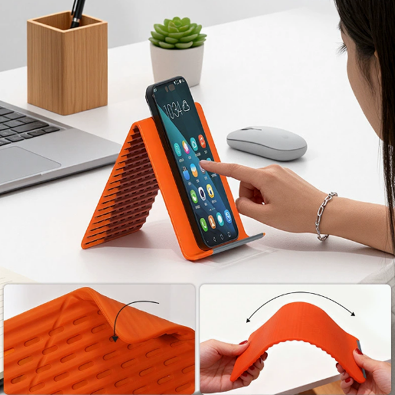 Lazy Portable Phone Stand Sili - Laptop Accessories Price のレビューと価格