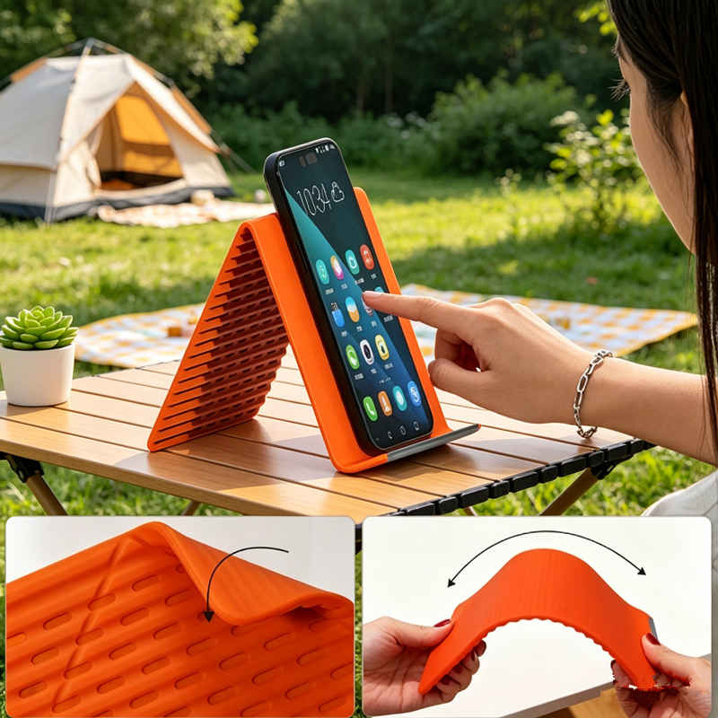 Lazy Portable Phone Stand Sili - Laptop Accessories Price のレビューと価格