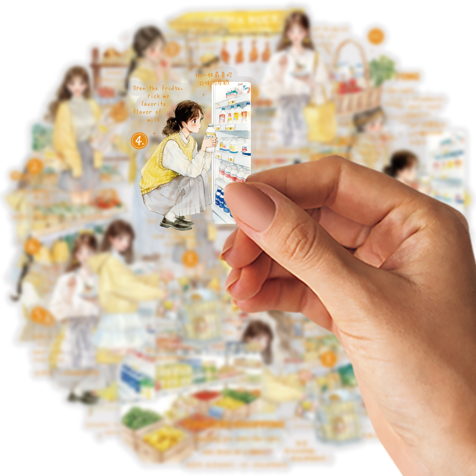 Etori Life 15Pcs Healing Serie - Laptop Accessories Girly のレビューと価格