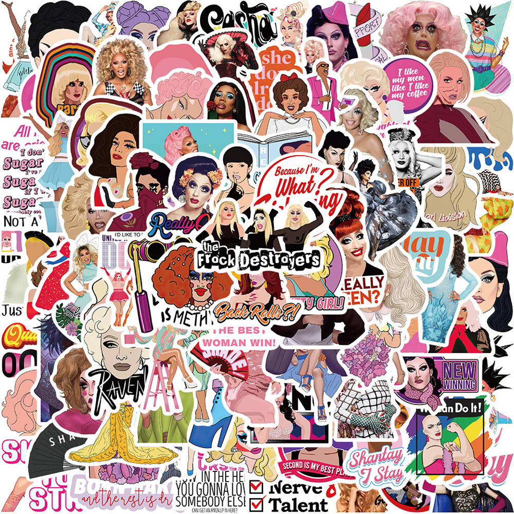 10/30/50/100pcs Hot TV Show Ru - Laptop Accessories Girly のレビューと価格