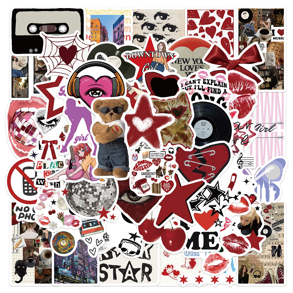 10/30/50PCS Cool Downtown Y2K  - Laptop Accessories Girly のレビューと価格