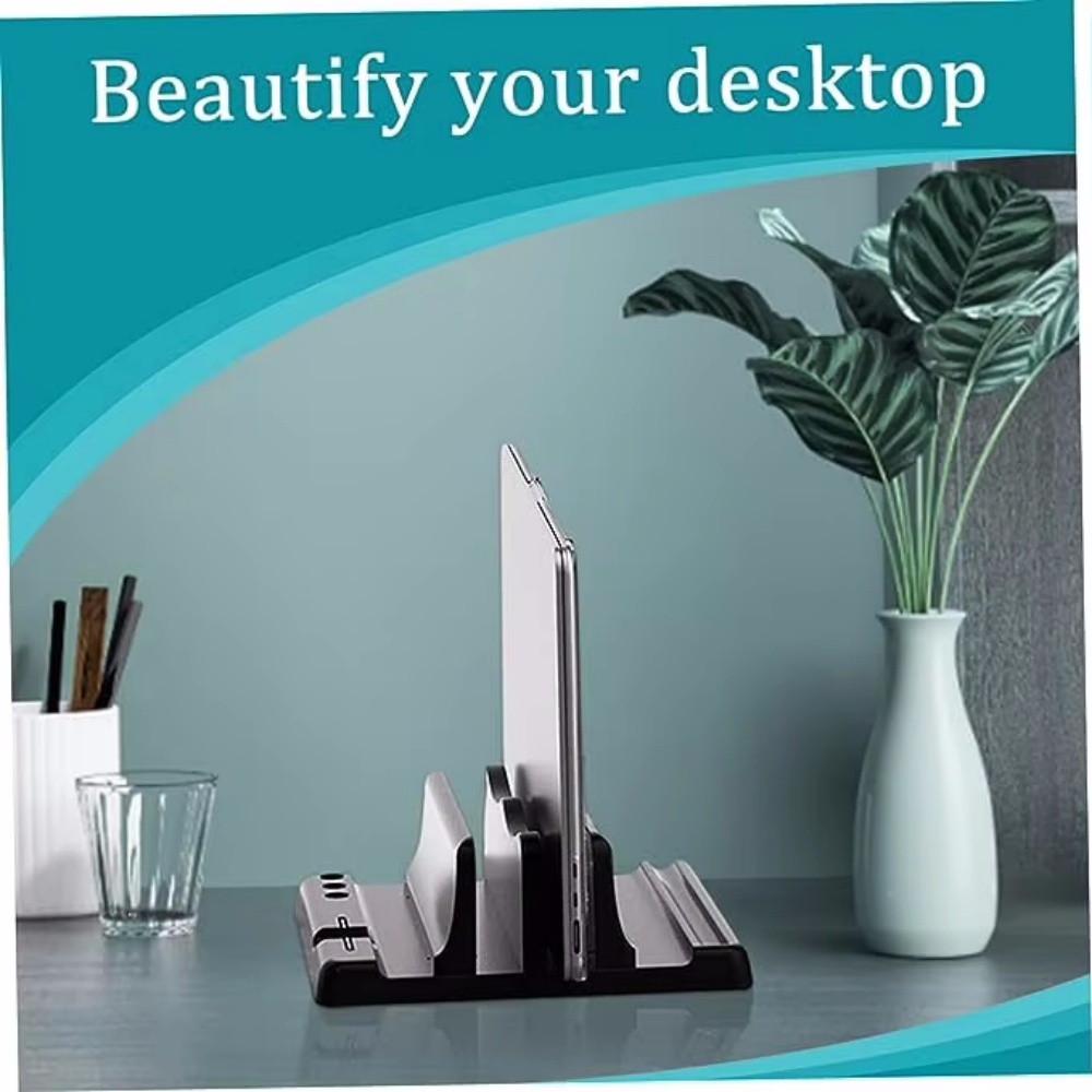 Adjustable Laptop Stand Vertic - Laptop Accessories Price のレビューと価格
