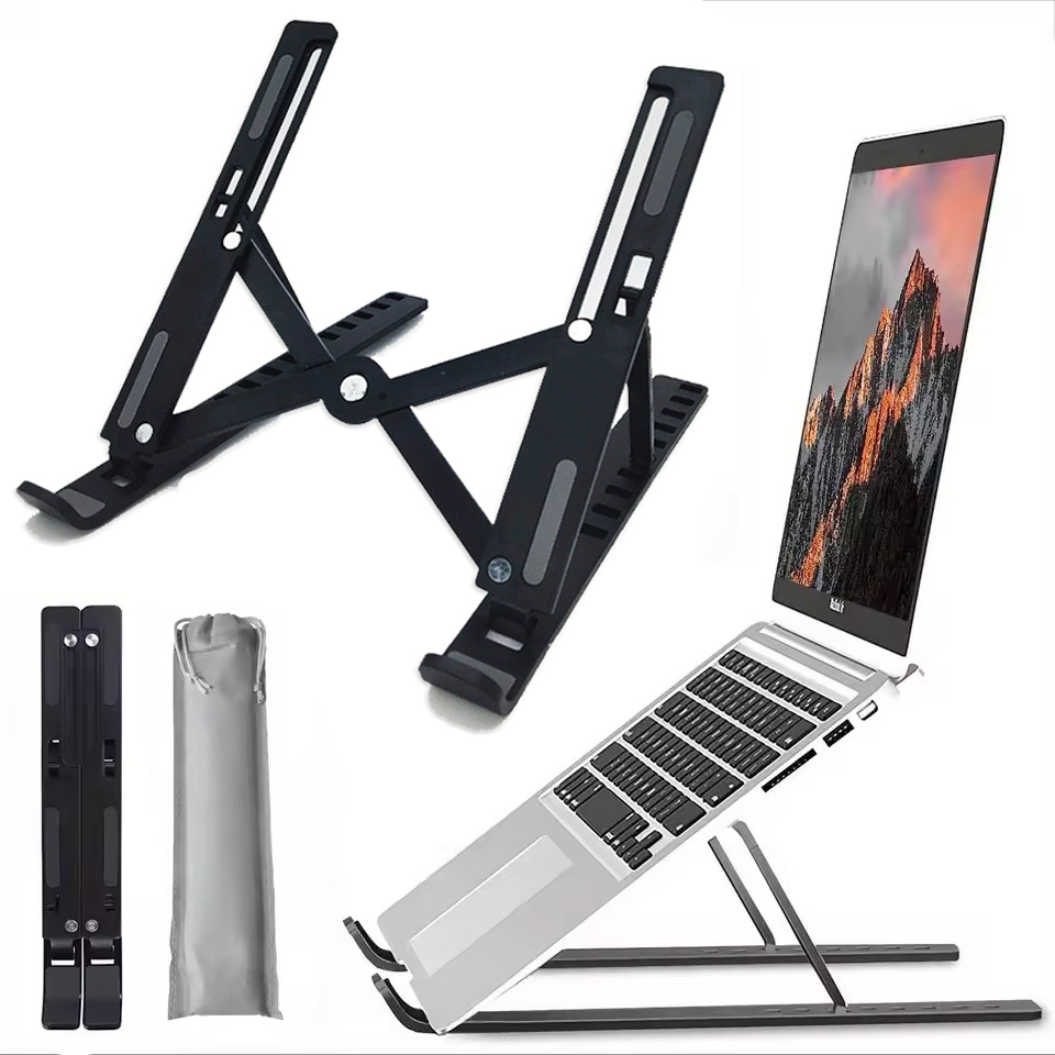 Foldable Laptop Stand Adjustab - Laptop Accessories Price のレビューと価格