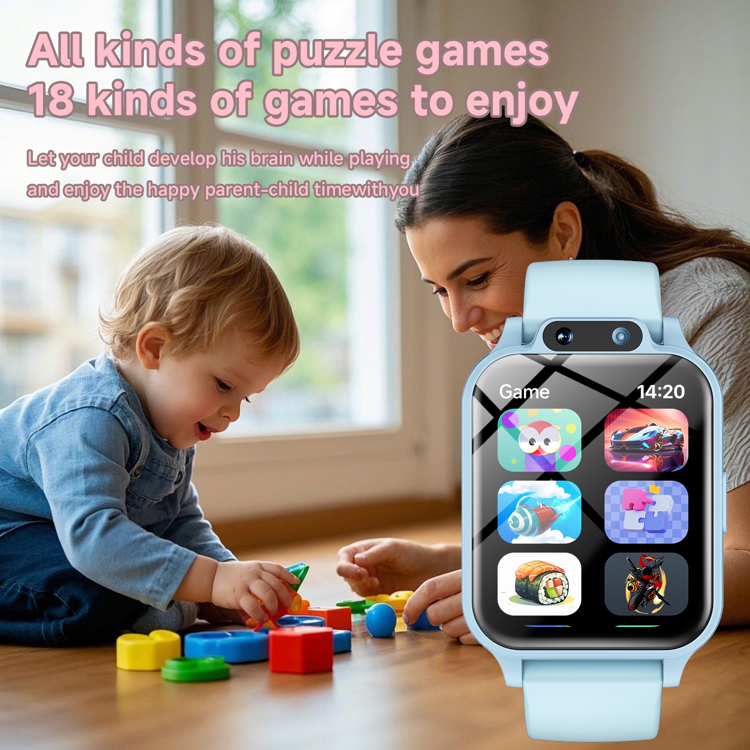 Youngsters's Smart Watch with  - Wrist Rest Gel のレビューと価格