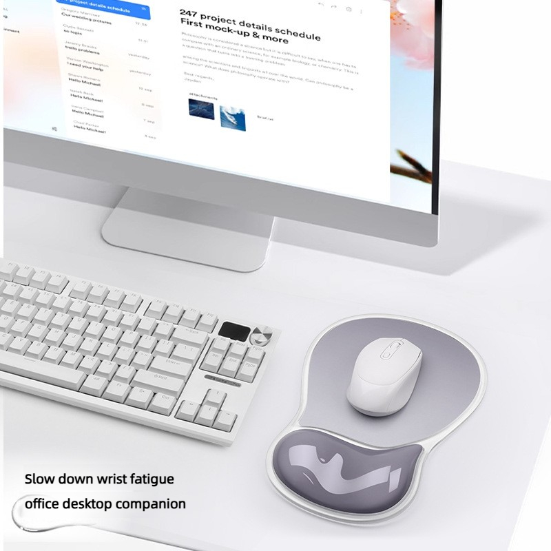 Gradient Color Mouse Pad Non-s - Wrist Rest Gel のレビューと価格