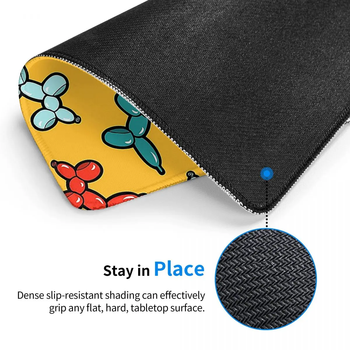 Balloon Animal Dogs Pattern In - Yellow Laptop Accessories のレビューと価格