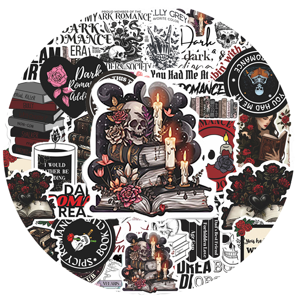 10/30/50pcs Dark Romance Reade - Laptop Accessories Girly のレビューと価格