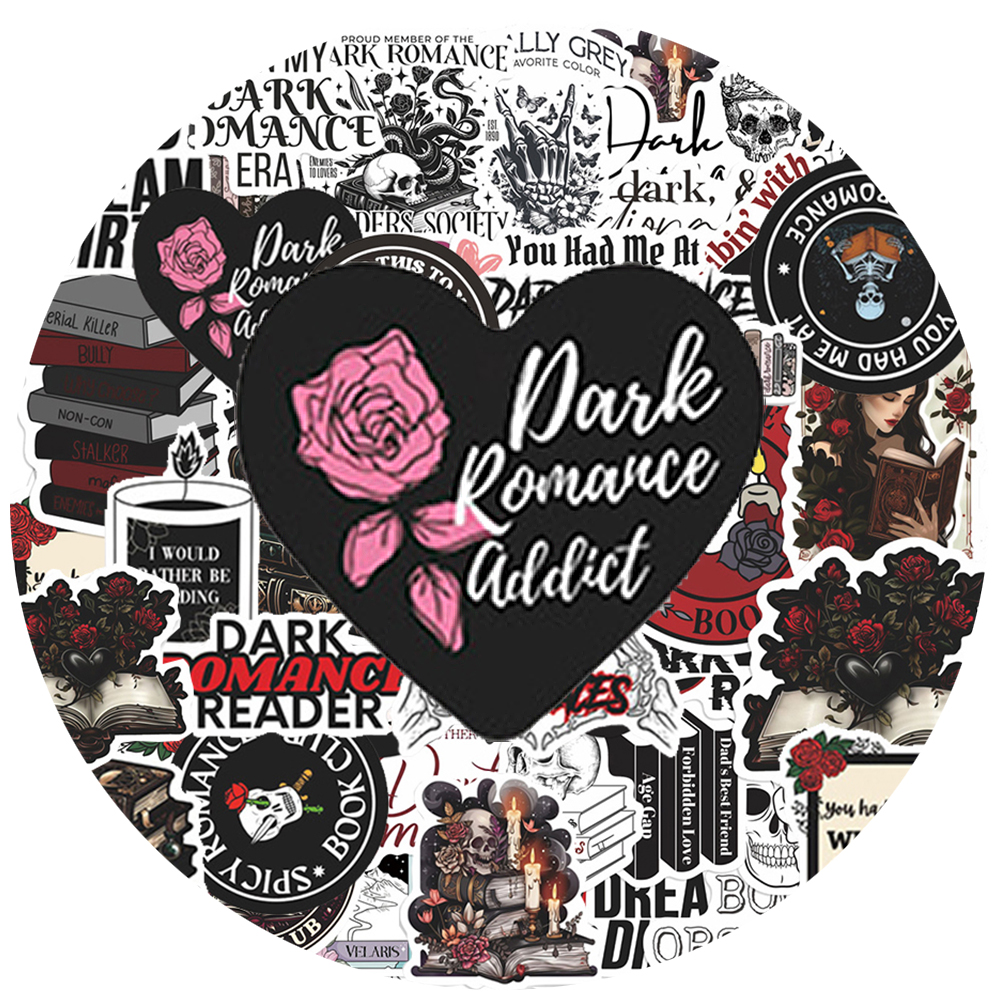 10/30/50pcs Dark Romance Reade - Laptop Accessories Girly のレビューと価格