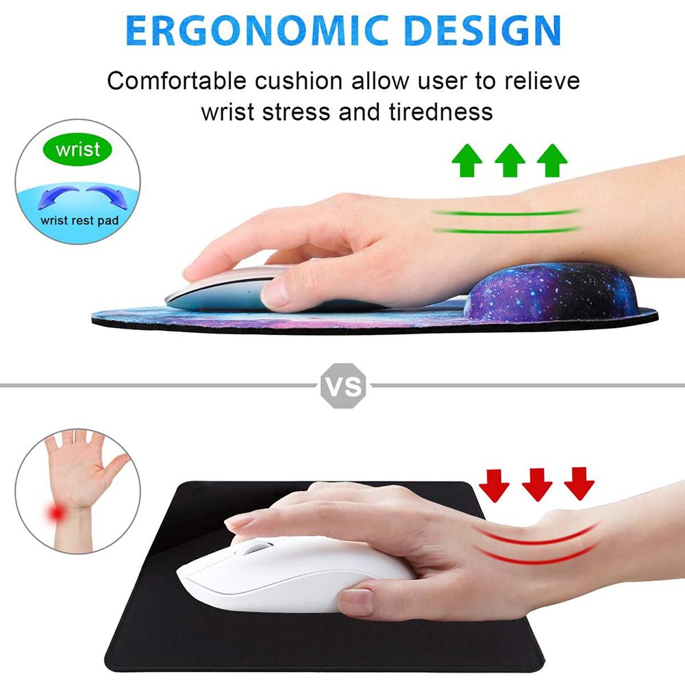 Wrist Rest Mouse Pad Silicone  - Wrist Rest Gel のレビューと価格