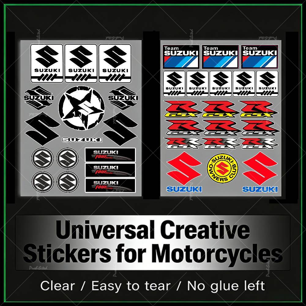 for Suzuki Stickers Moto Stick - Laptop Accessories Price のレビューと価格