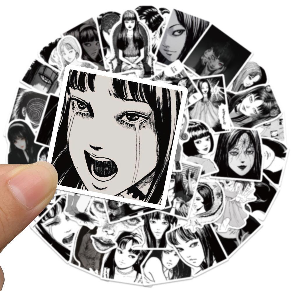 50Pcs Japanese Horror Anime To - Laptop Accessories Girly のレビューと価格