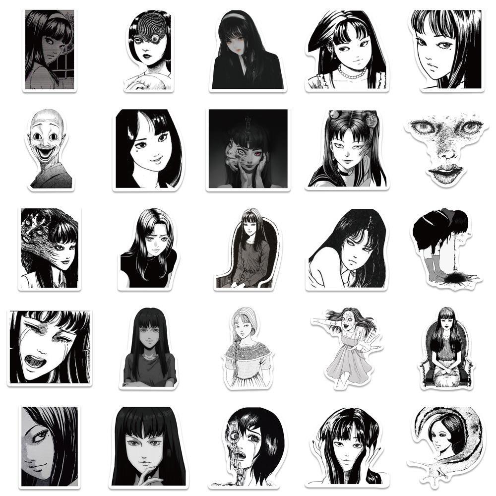 50Pcs Japanese Horror Anime To - Laptop Accessories Girly のレビューと価格