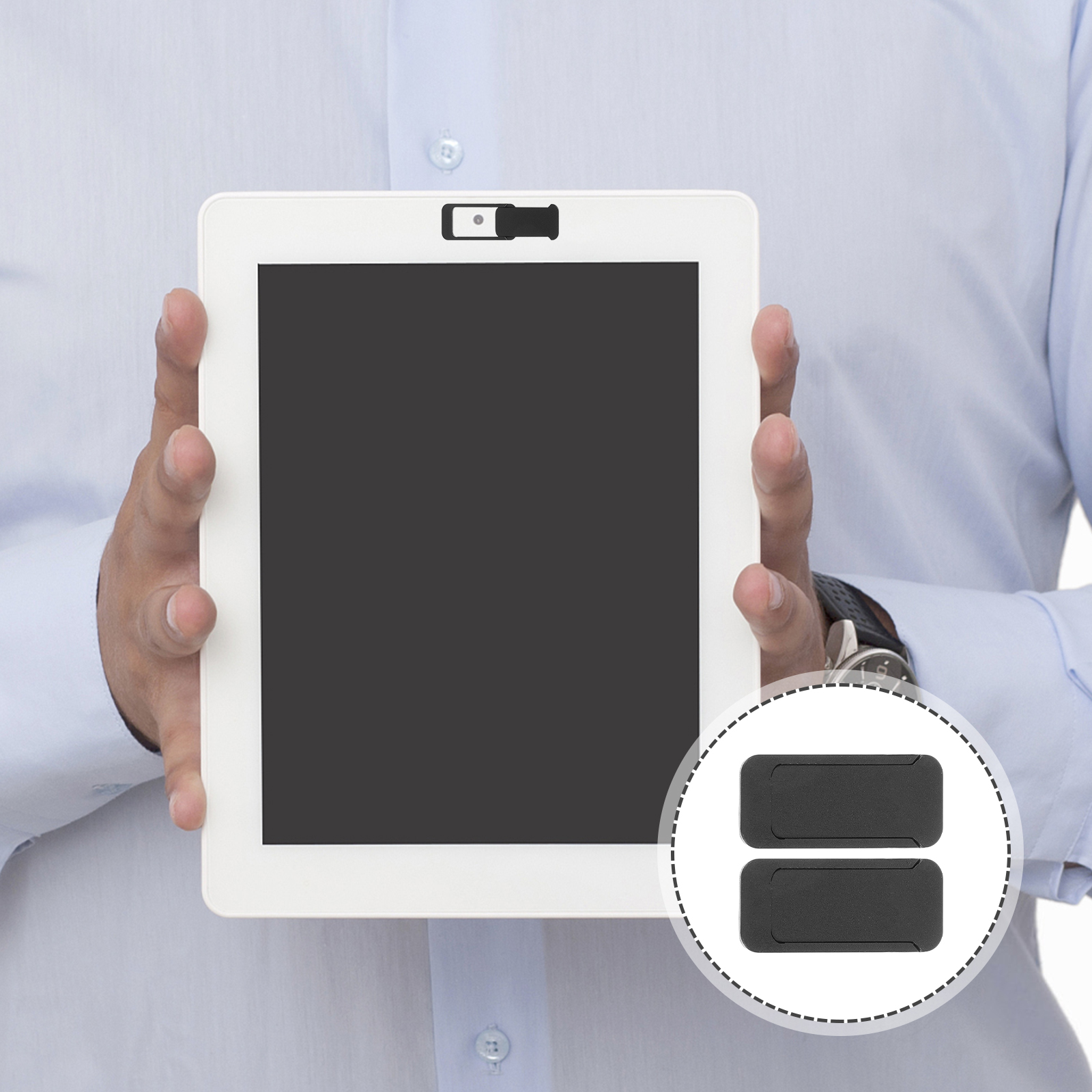 Black Webcam Privacy Lens Prot - Laptop Accessories Price のレビューと価格