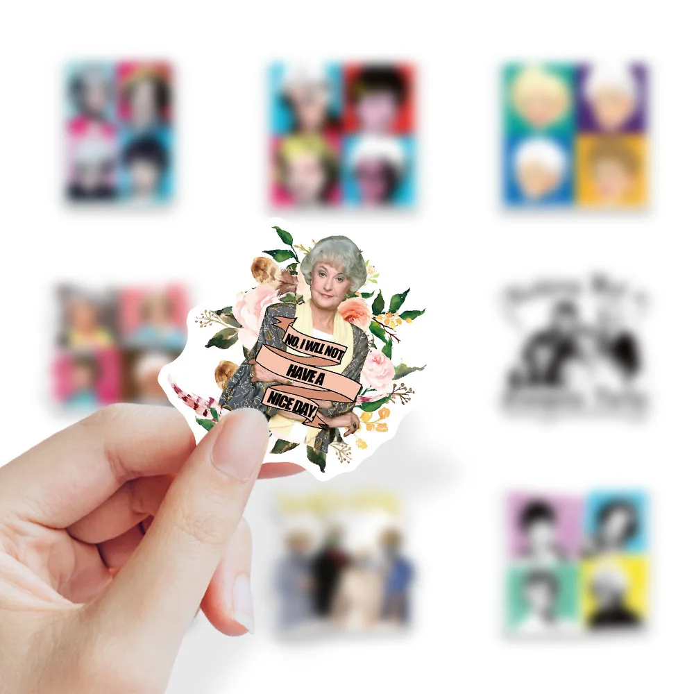 50PCS TV SHOW The Golden Girls - Laptop Accessories Girly のレビューと価格