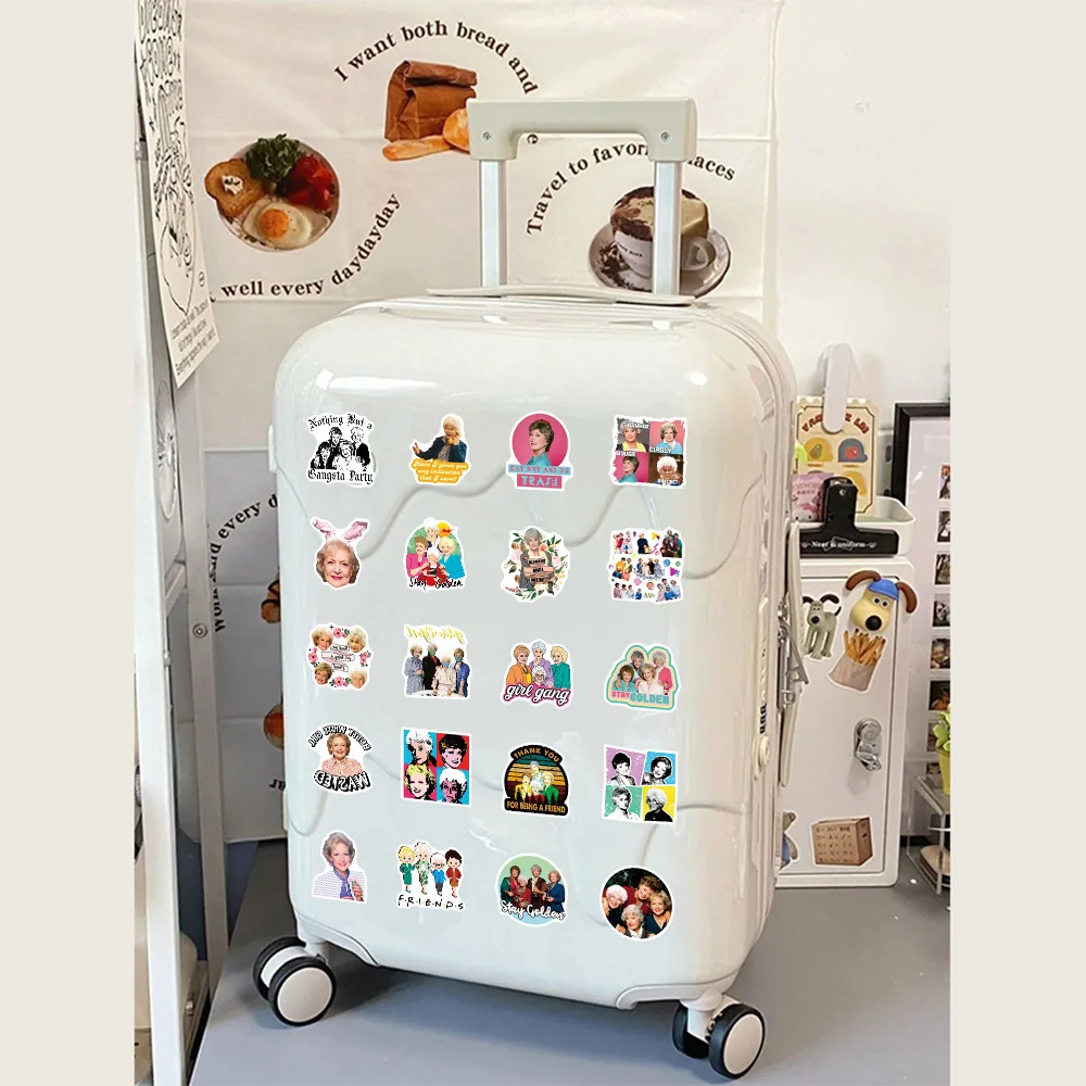 50PCS TV SHOW The Golden Girls - Laptop Accessories Girly のレビューと価格